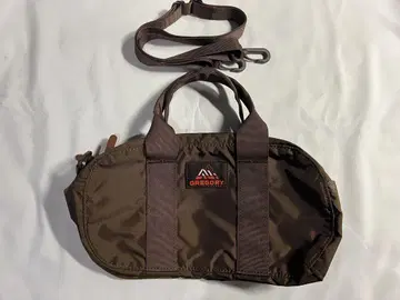 컨디션 최상 GREGORY x BEAMS BOY 콜라보 포니백 브라운