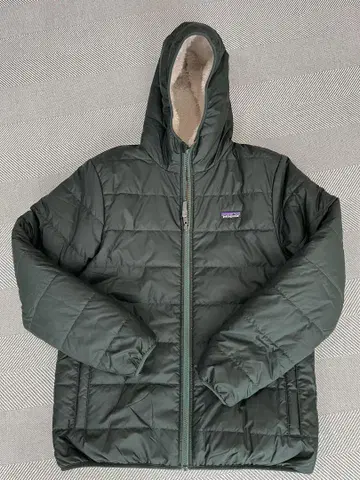 patagonia 후드 부착 퀼팅 자켓