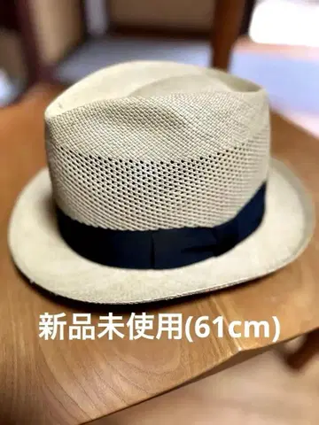 카시라 KNOX 별주 파나마 햇 중절 스트로우 햇 61cm 남성용