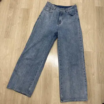 [ 새상품급 중고 ] FASHFREN 와이드 데님 팬츠 L 사이즈
