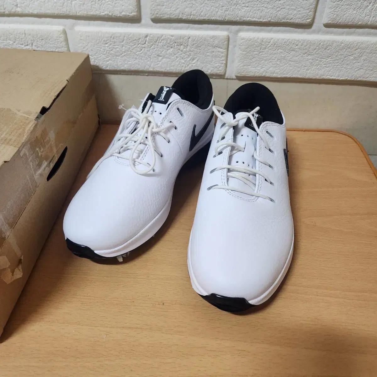 새상품) 255 나이키 빅토리 투어3 소가죽 골프화