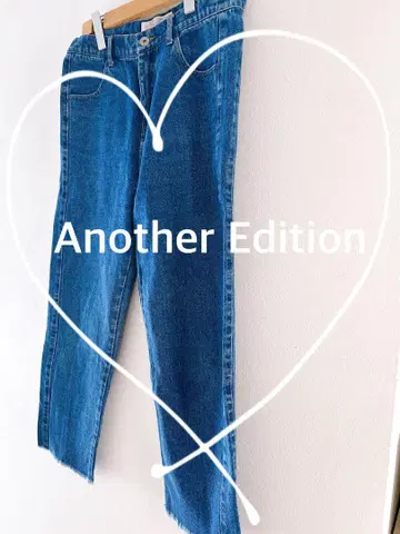 [ Another Edition ] 더블 라인 스트레이트 데님 팬츠 M