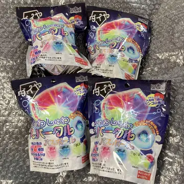 버블볼 뽀글뽀글 스파클 버블볼 다이아 4개 세트