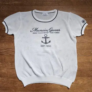먼싱웨어 Munsingwear 반팔 골프 니트 스웨터 M 사이즈
