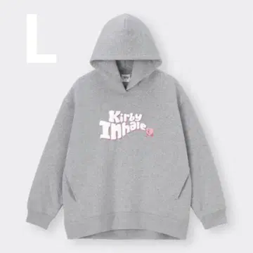 별의 커비 x GU 콜라보 후드티 L