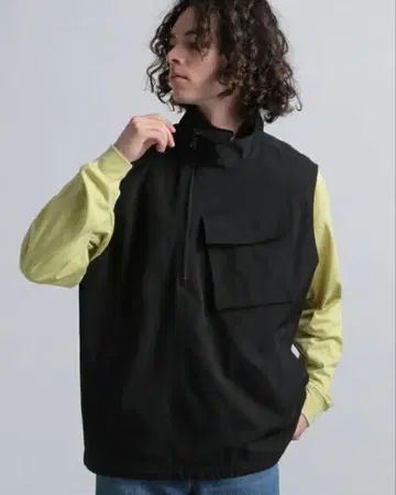 HARE 하레 나일론 아지메 ZIP 아노락 베스트