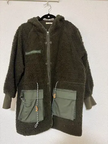 Bonum 플리스 자켓 올리브 그린