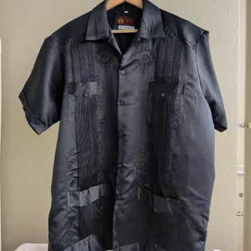 [ 80s ] Guayaberas Yucatecas 쿠바 셔츠 XL