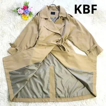 KBF 트렌치코트 스프링 코트 원사이즈 벨트 포함