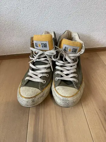 구제 빈티지 ALL STAR 하이컷 스니커즈