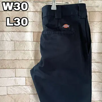 디키즈 워크 팬츠 슬림 자수 네이비 30 x 30
