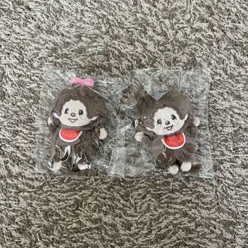 유메야 몬치치 인형 배지 가챠 몬치치쨩 몬치치군