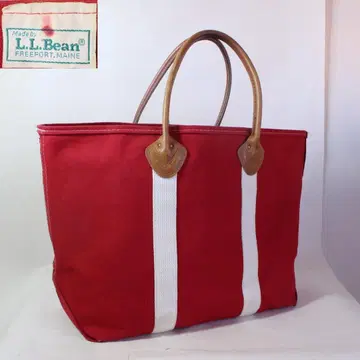 llbean 엘엘빈 토트백 L 사이즈 가죽 핸들 레어