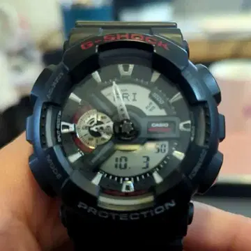 G-SHOCK D450 블랙 손목시계
