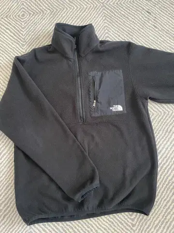 THE NORTH FACE 블랙 플리스 자켓 남성용 M.