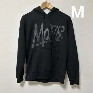 MOBB 로고 후드티 블랙 M 사이즈