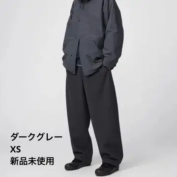 브러쉬드 맨투맨 와이드 팬츠 XS 다크 그레이 유니클로 유 UNIQLOU