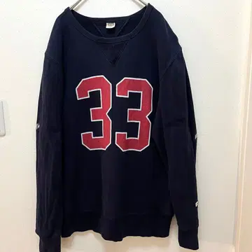 RUSSELL ATHLETIC 33 트레이닝복 맨투맨 네이비 L 사이즈