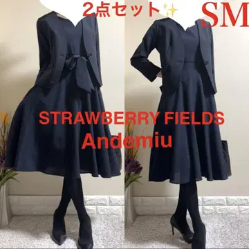 새상품급! SM 수트! 스트로베리 필드 자켓 안데뮤 원피스