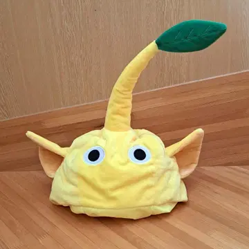 나리키리 피크민 모자 노랑 피크민