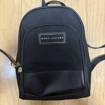 MARC JACOBS 블랙 백팩