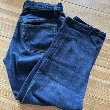 YAECA 다크 블루 데님 팬츠