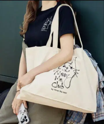 사에코 thinktheday 토트백 Mewmeclub 미사용