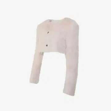 THEREDTHREAD S fur jacket short pink