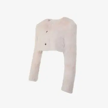 THEREDTHREAD S fur jacket short pink