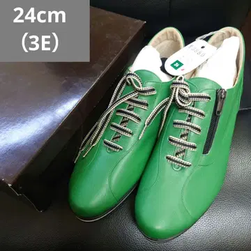 166 [ 새상품 ] 24cm ( 3E ) 고급 스니커즈 펌프스