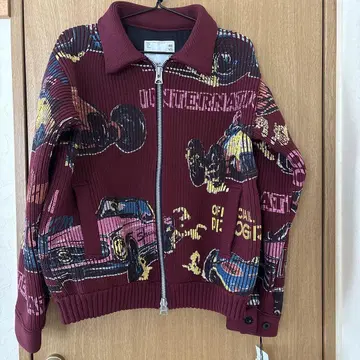 sacai 니트 블루종 1