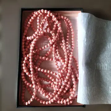 CITRUS 실크 구슬 목걸이