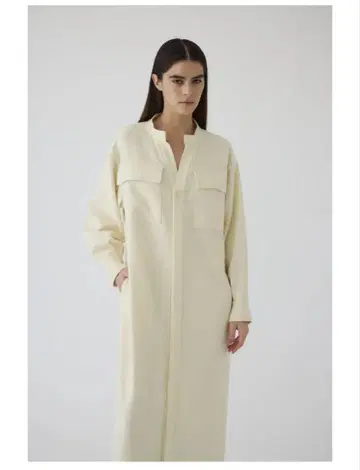 RIM.ARK Pique loose shirt OP 아이보리