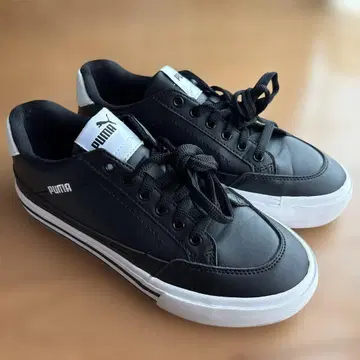 PUMA 여성용 스니커즈 블랙 24cm