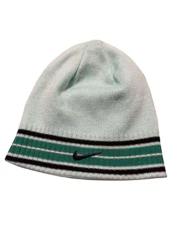 90' Nike 리버서블 니트 모자 민트 그린 스트라이프