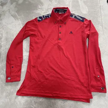 le coq sportif 골프 컬렉션 피케 셔츠 레드