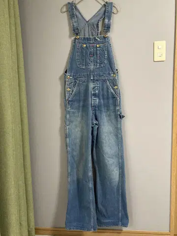 구제 의류 60'sUNION MADE 데님 오버롤