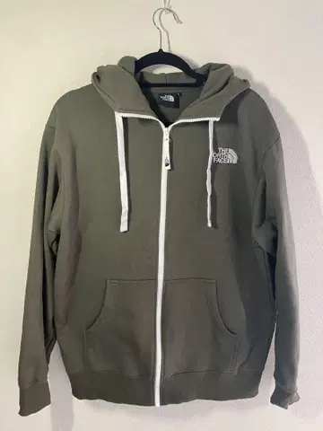 THE NORTH FACE 올리브 후드티 L