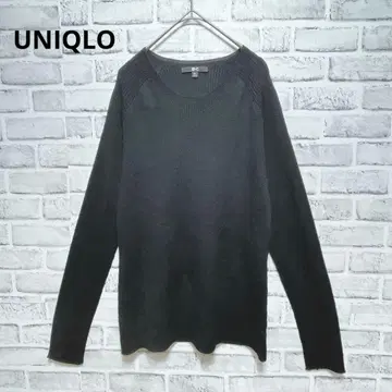 새상품급 [ UNIQLO ] 유니클로 리브 니트 티셔츠 빅사이즈 XXL
