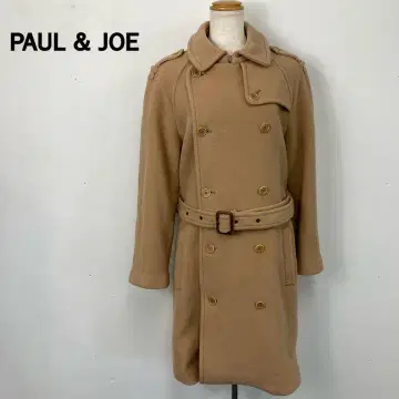 PAUL&JOE 폴앤조 롱 코트 사이즈 M 벨트 포함 울
