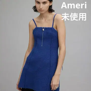 미사용 Ameri LOOP SHAGGY PEPLUM BUSTIER 레어