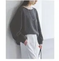 페이퍼얀 카노코 백 V 풀오버
