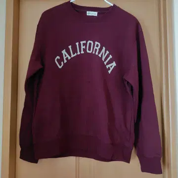 CALIFORNIA 프린트 크루넥 트레이닝복