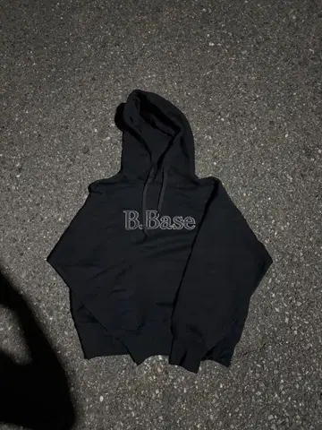 BrokenBase B.Base 로고 후드티 블랙