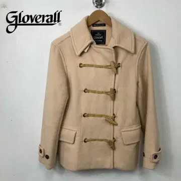 gloverall 글로버올 숏 더플 코트 울