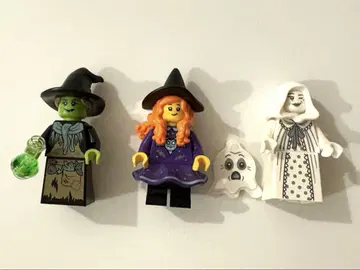 LEGO 레고 미니 피규어 할로윈 마녀 3체 세트