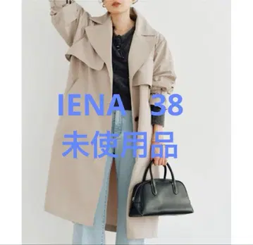 IENA 포플린 싱글 트렌치코트 38