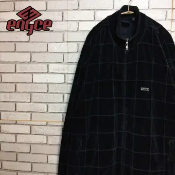 90s ENYCE 에니체 벨로아 트랙 자켓 빅 실루엣!