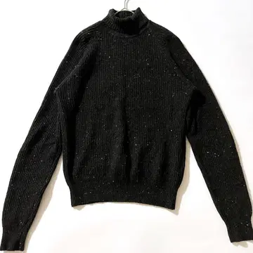 최고급 라인 폴스미스 컬렉션 네프 울 터틀넥 니트 L