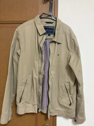 TOMMY HILFIGER 베이지 자켓 M
